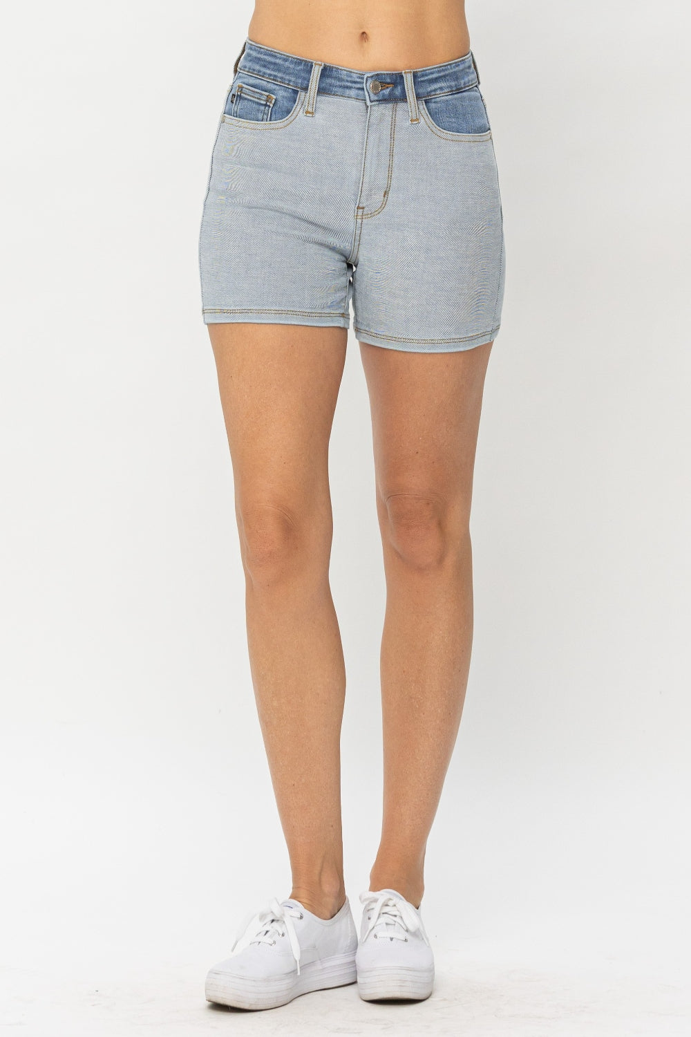 Light Tone Denim Shorts Leggings