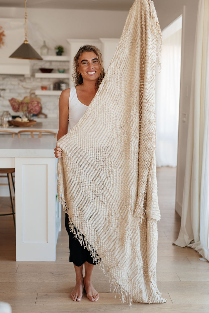 Graham Blanket Single Cuddle Size in Beige-220 Beauty/Gift-Inspired by Justeen-Women's Clothing Boutique
