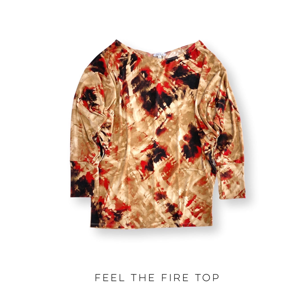 Feel the Fire Top-White Birch-Inspired by Justeen-Women's Clothing Boutique