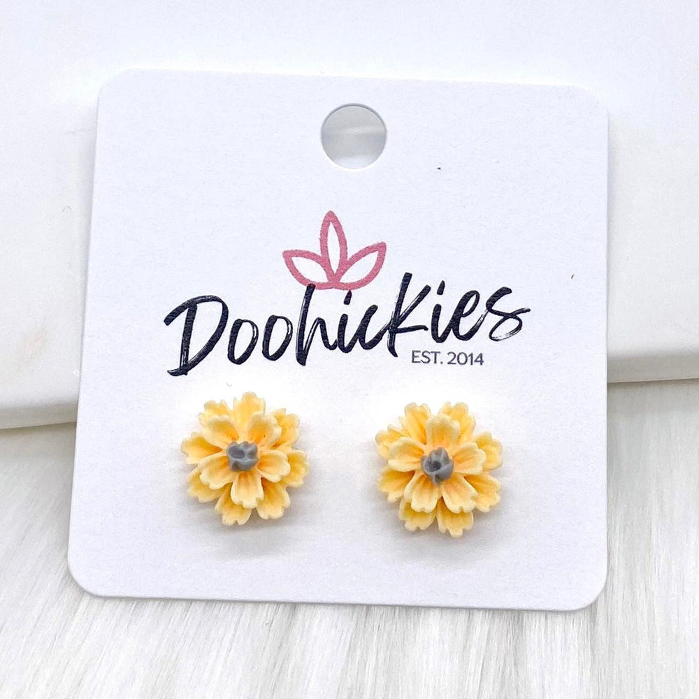 12mm Spring Wildflower Dayzz Studs -Earrings-Earrings-Inspired by Justeen-Women's Clothing Boutique