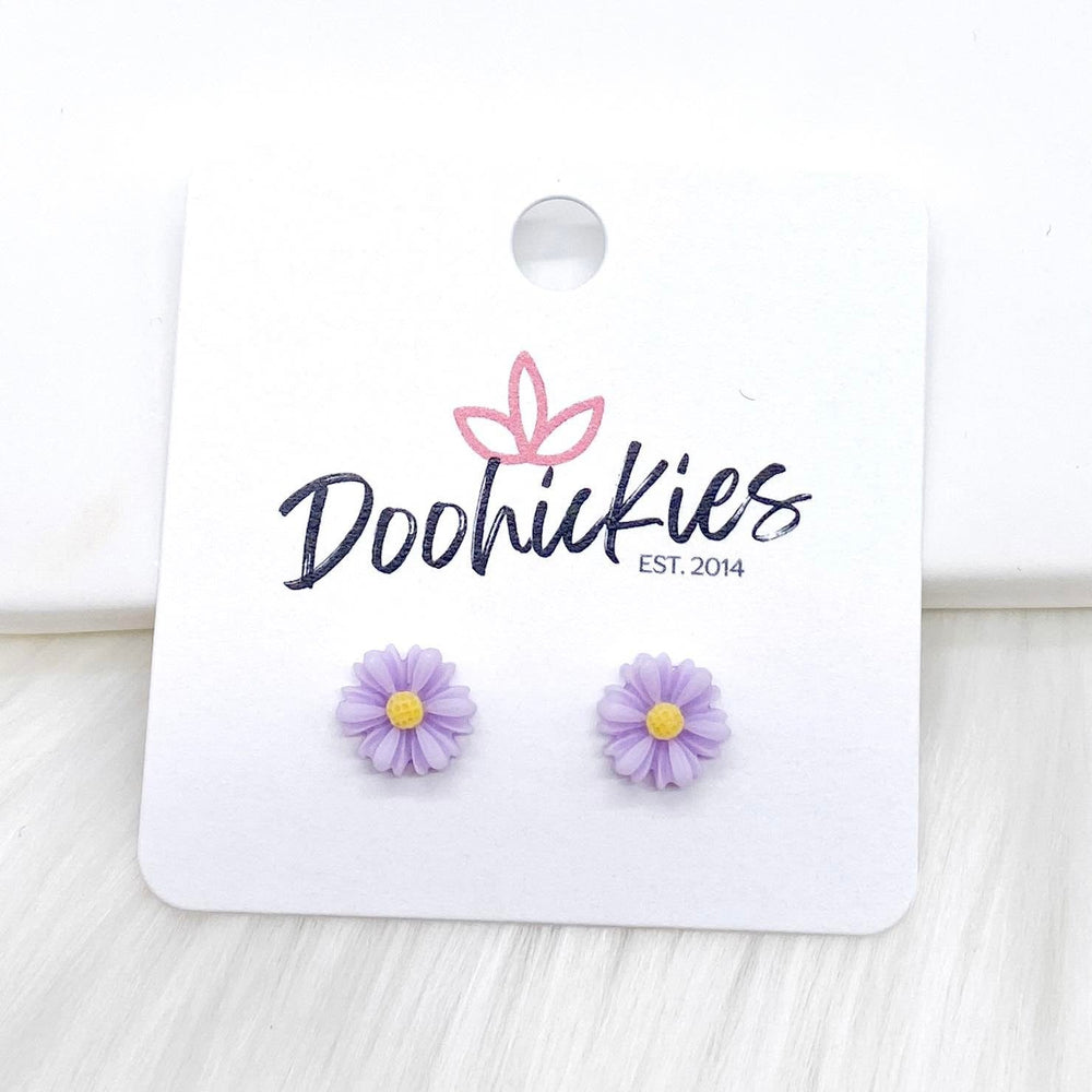 8mm Lil' Daisy Studs -Earrings-Inspired by Justeen-Women's Clothing Boutique