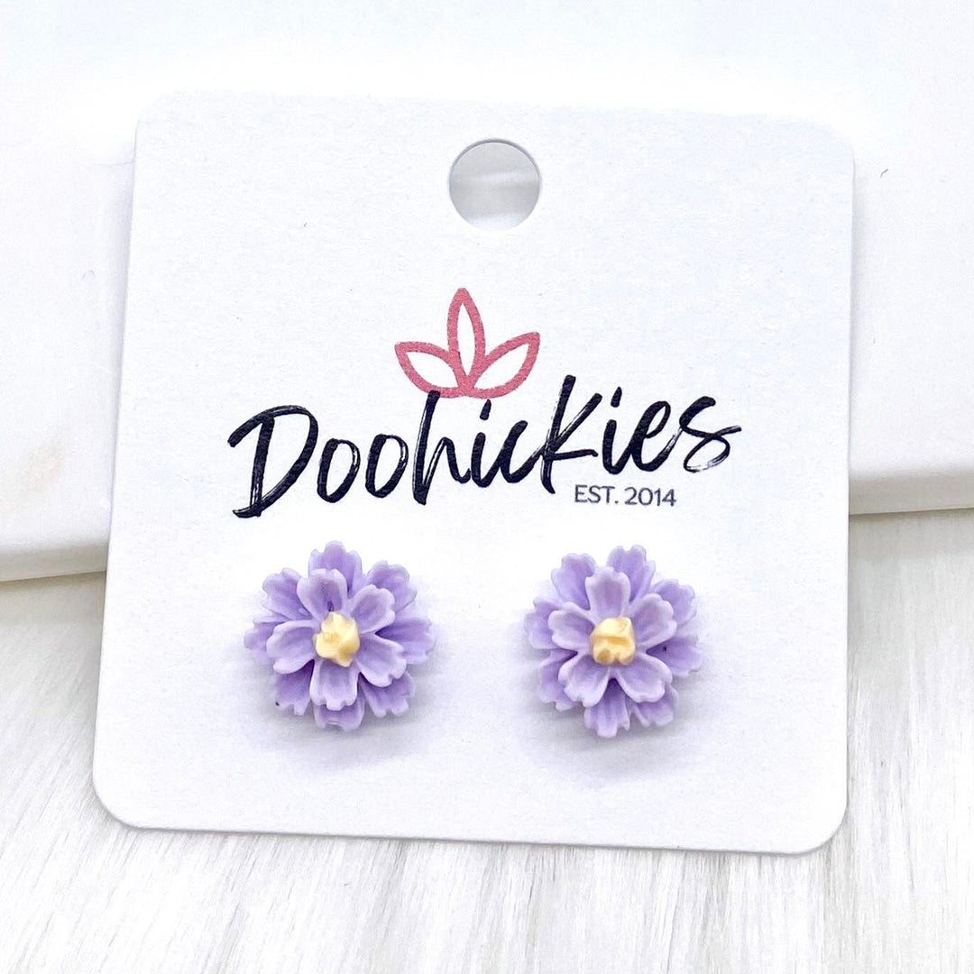 12mm Spring Wildflower Dayzz Studs -Earrings-Earrings-Inspired by Justeen-Women's Clothing Boutique