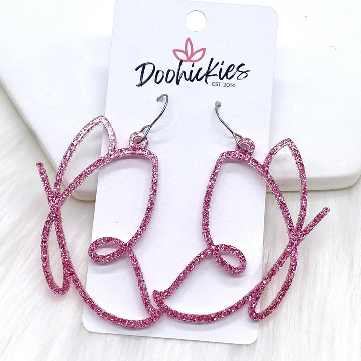 2.5" Butterfly Acrylics -Earrings-Earrings-Inspired by Justeen-Women's Clothing Boutique