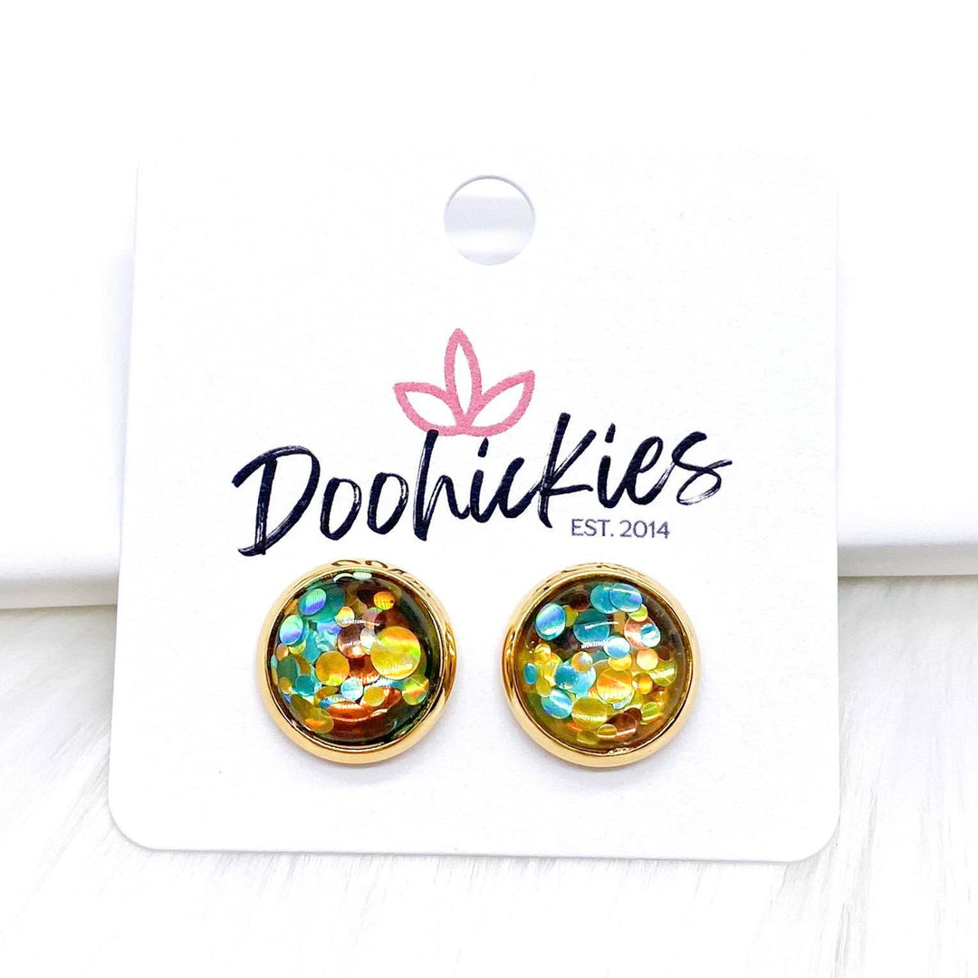 12mm Confetti Drops -Earrings-Earrings-Inspired by Justeen-Women's Clothing Boutique