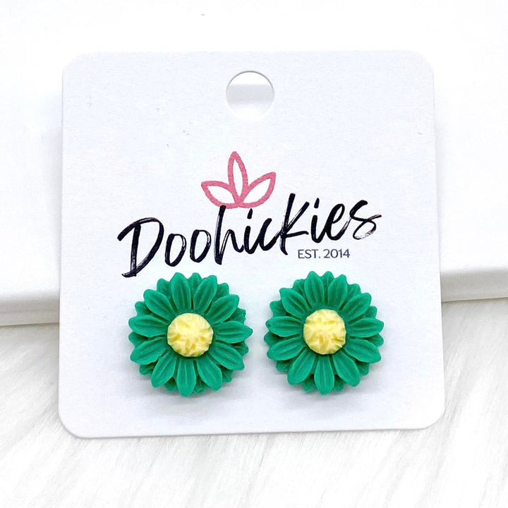 15mm Springtime Flowers-Earrings-Inspired by Justeen-Women's Clothing Boutique