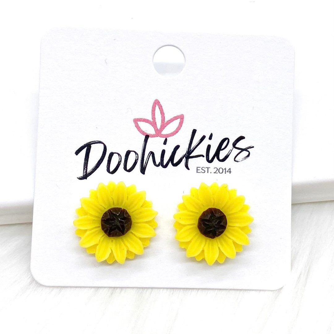 15mm Springtime Flowers-Earrings-Inspired by Justeen-Women's Clothing Boutique