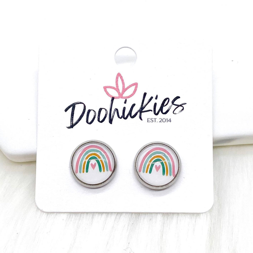 12mm Rainbows -Spring Earrings-Earrings-Inspired by Justeen-Women's Clothing Boutique