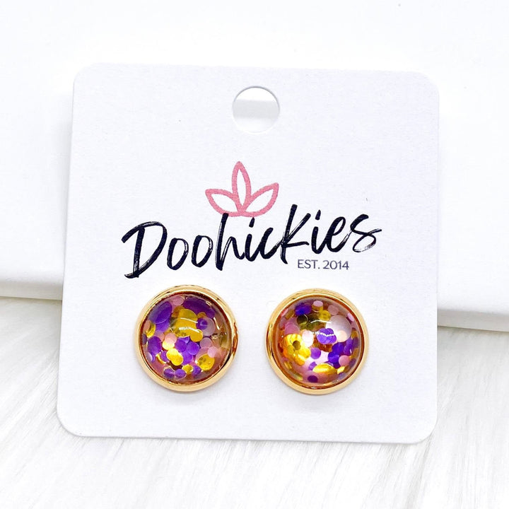 12mm Confetti Drops -Earrings-Earrings-Inspired by Justeen-Women's Clothing Boutique