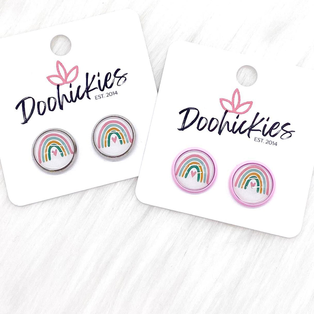 12mm Rainbows -Spring Earrings-Earrings-Inspired by Justeen-Women's Clothing Boutique