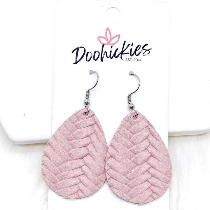 1.5" Pastel Braided Itty Bitties -Earrings-Earrings-Inspired by Justeen-Women's Clothing Boutique