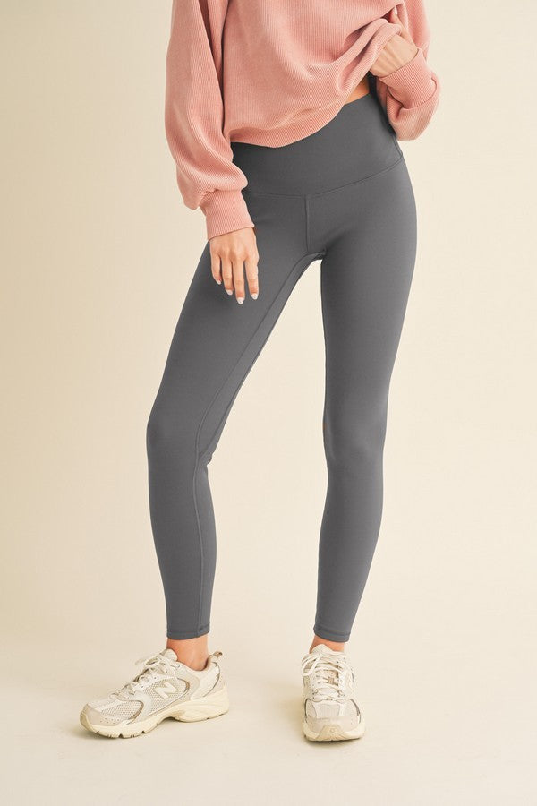 Yelete Full Size Fleece Lined High Waisted Leggings-Leggings-Inspired by Justeen-Women's Clothing Boutique