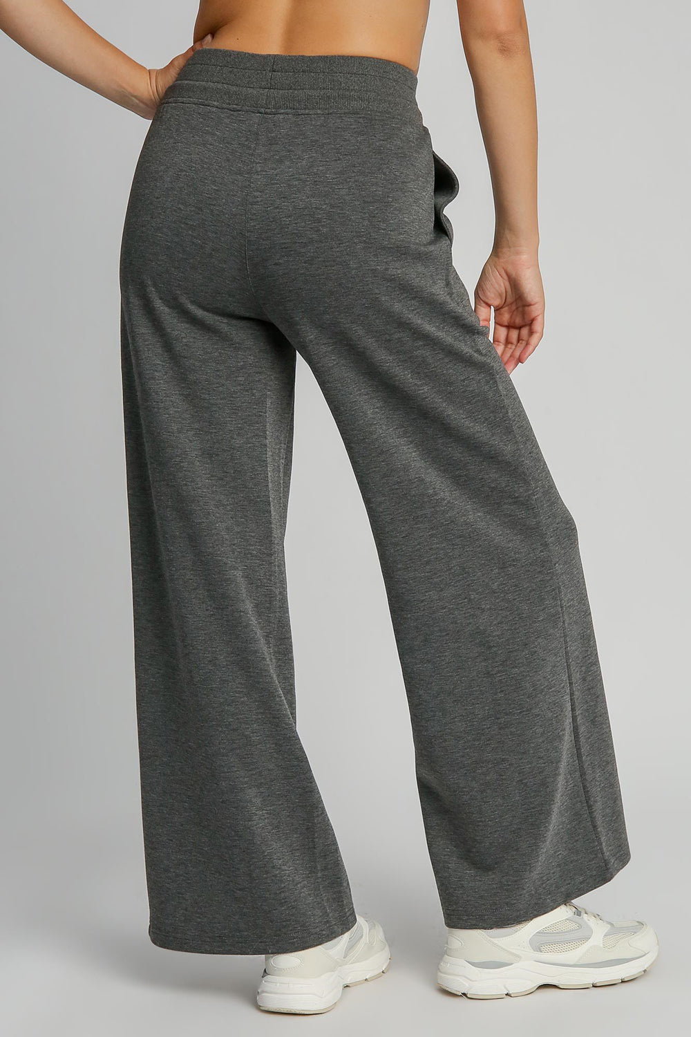 Umgee Full Size Drawstring Wide Leg Pants with Pockets-Pants-Inspired by Justeen-Women's Clothing Boutique