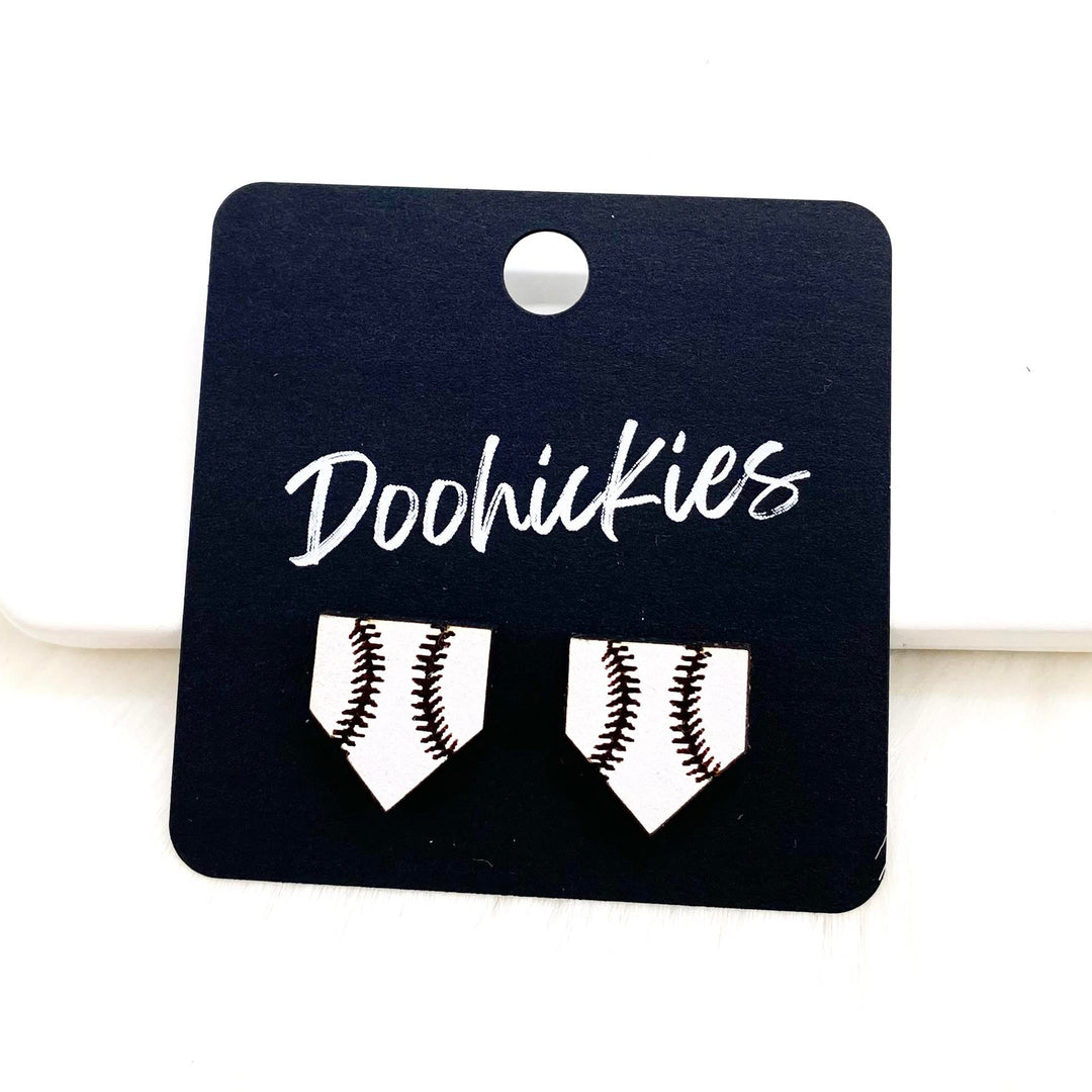 Softball Gear Studs -Sports Earrings-Earrings-Inspired by Justeen-Women's Clothing Boutique