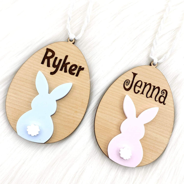 4" Custom Pastel Easter Egg Tag-Inspired by Justeen-Women's Clothing Boutique