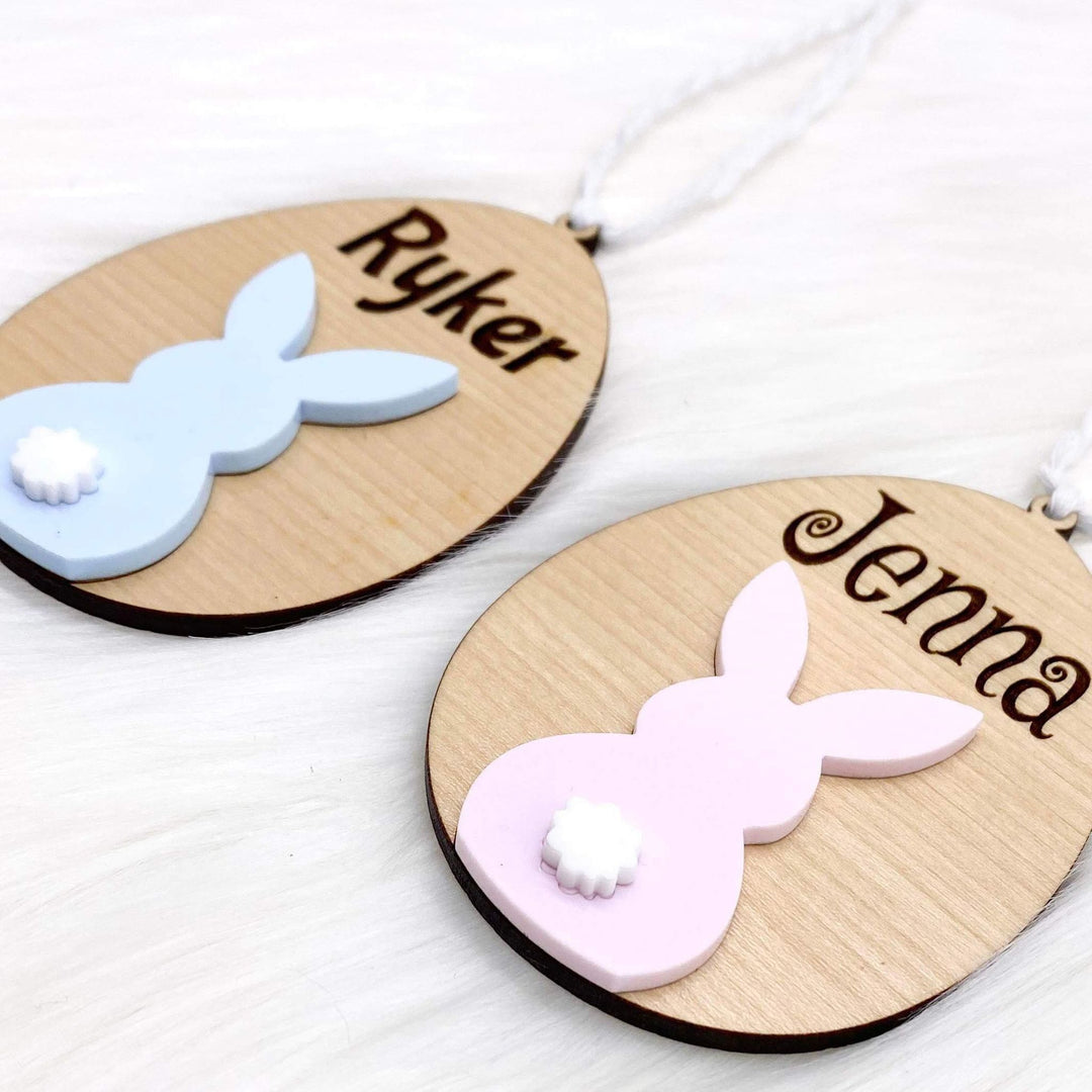 4" Custom Pastel Easter Egg Tag-Inspired by Justeen-Women's Clothing Boutique