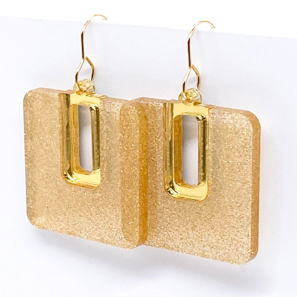 1.5" Shimmer Bellas -Everyday Acrylic Earrings-Earrings-Inspired by Justeen-Women's Clothing Boutique