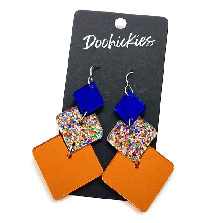 The Daisy Collection- Summer Acrylic Earrings-Earrings-Inspired by Justeen-Women's Clothing Boutique