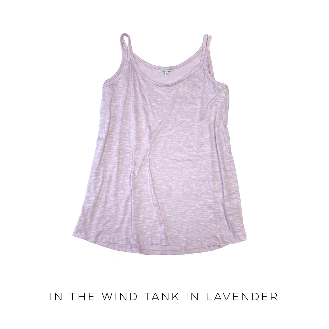 In The Wind Tank in Lavender-White Birch-Inspired by Justeen-Women's Clothing Boutique