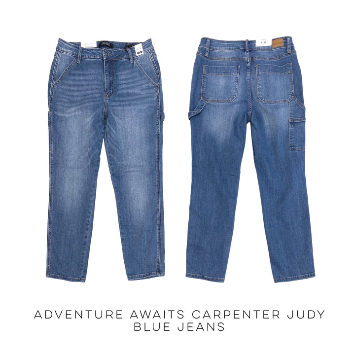 Adventure Awaits Carpenter Judy Blue Jeans-judy blue-Inspired by Justeen-Women's Clothing Boutique