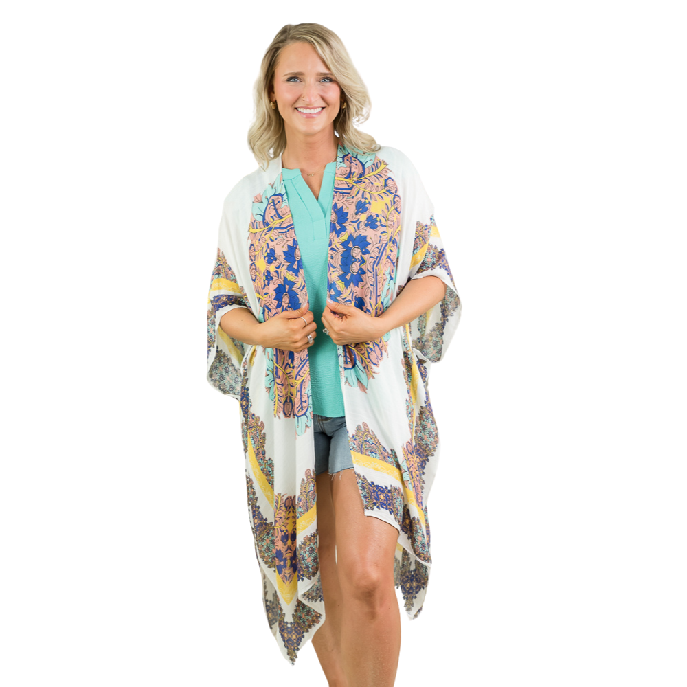 A Turn in the Road Kimono-Urbanista-Inspired by Justeen-Women's Clothing Boutique