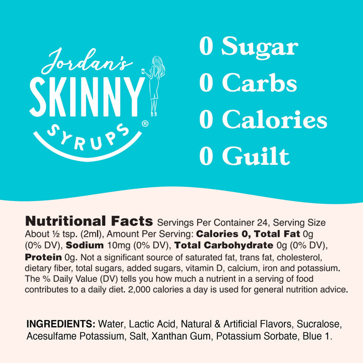 Jordan's Skinny Mixes, Sugar Free Mermaid Flavor Burst-Beverages-Inspired by Justeen-Women's Clothing Boutique in Chicago, Illinois