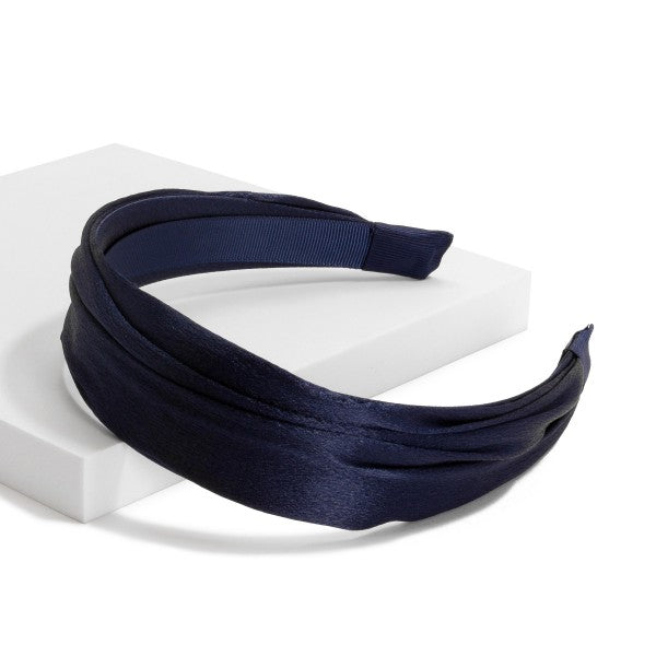 Satin Wrapped Headband-Headbands-Inspired by Justeen-Women's Clothing Boutique in Chicago, Illinois