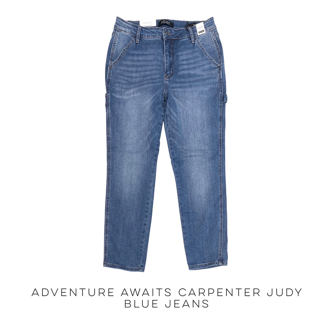 Adventure Awaits Carpenter Judy Blue Jeans-judy blue-Inspired by Justeen-Women's Clothing Boutique