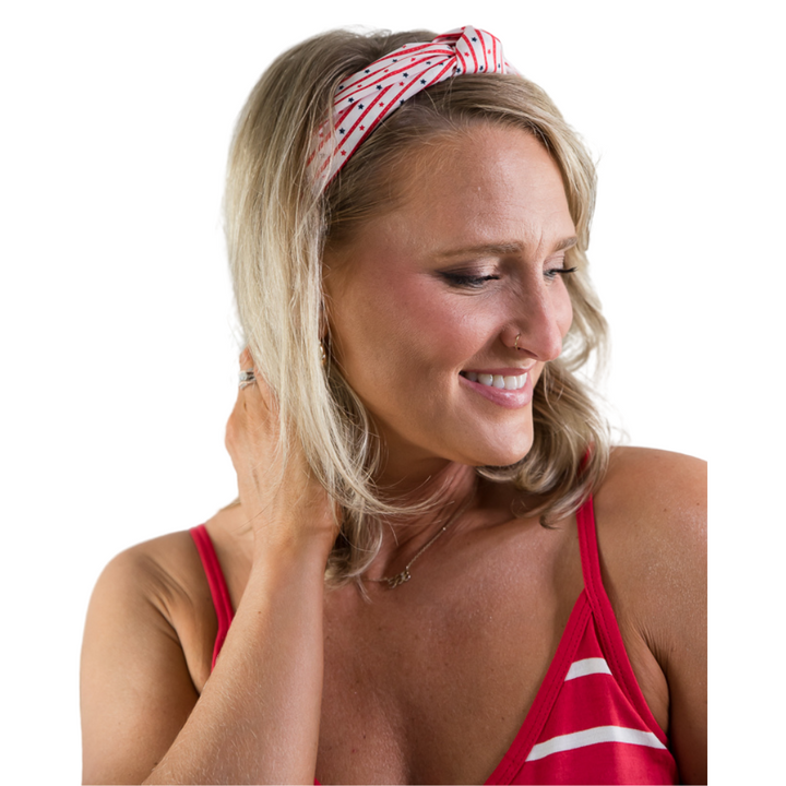 Patriotic Headband-Julia Rose-Inspired by Justeen-Women's Clothing Boutique