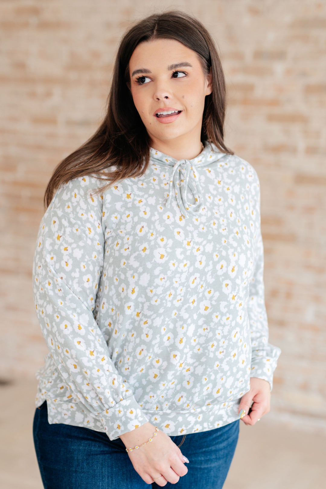 A Touch of Pollen Pullover-Sweaters/Sweatshirts-Inspired by Justeen-Women's Clothing Boutique