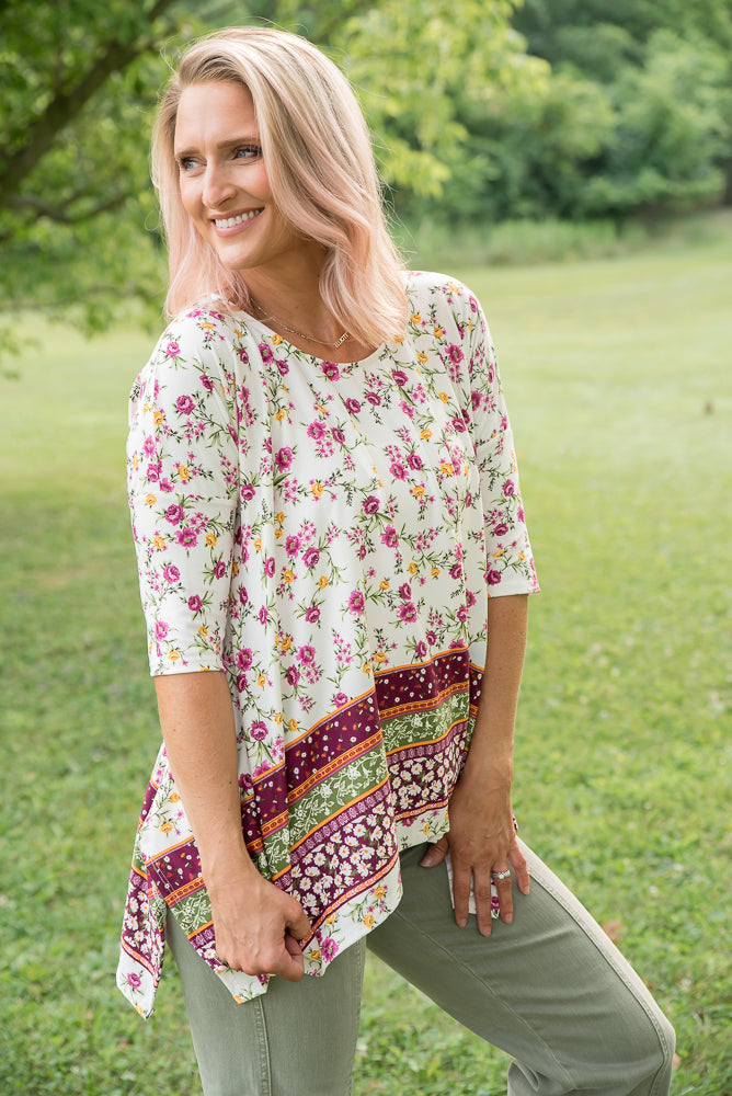 A Lovely Smile Top-White Birch-Inspired by Justeen-Women's Clothing Boutique