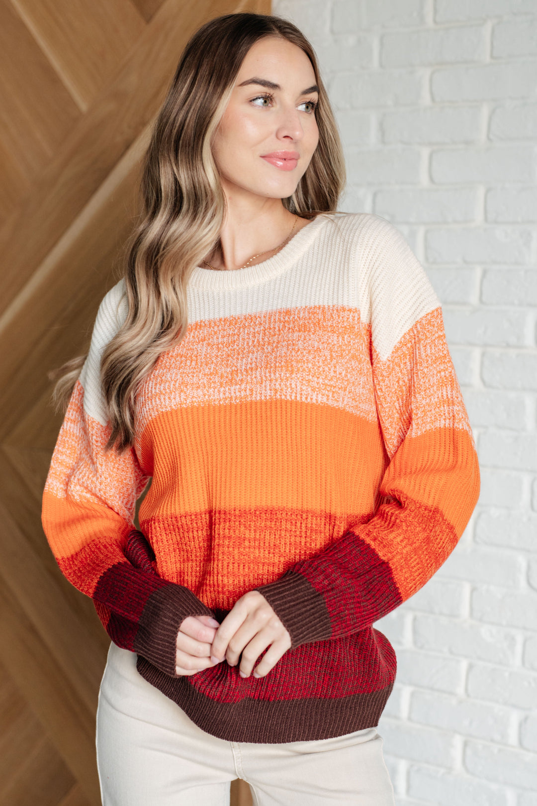 All Too Well Color Block Sweater-Sweaters/Sweatshirts-Inspired by Justeen-Women's Clothing Boutique