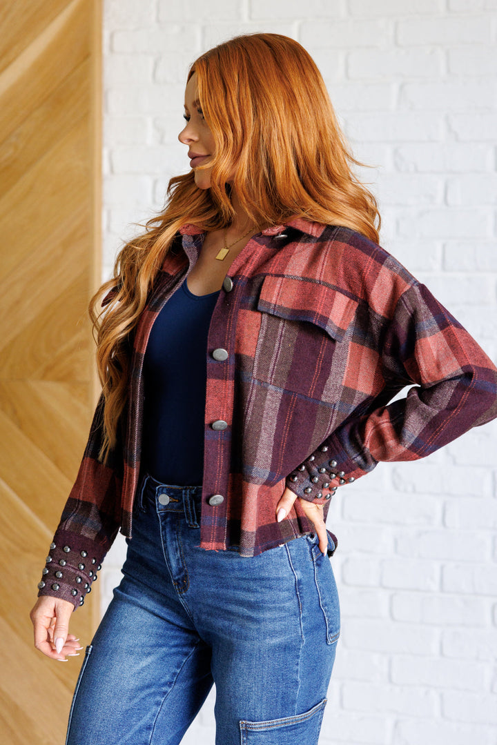 Already There Plaid Shacket-Outerwear-Inspired by Justeen-Women's Clothing Boutique