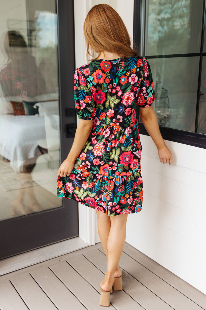 Be Someone Floral Dress-Dresses-Inspired by Justeen-Women's Clothing Boutique