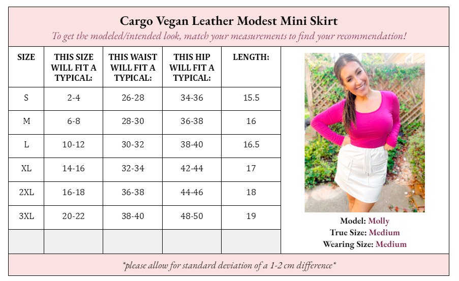 Campbell Cargo Vegan Leather Mini Skirt-skirt-Inspired by Justeen-Women's Clothing Boutique