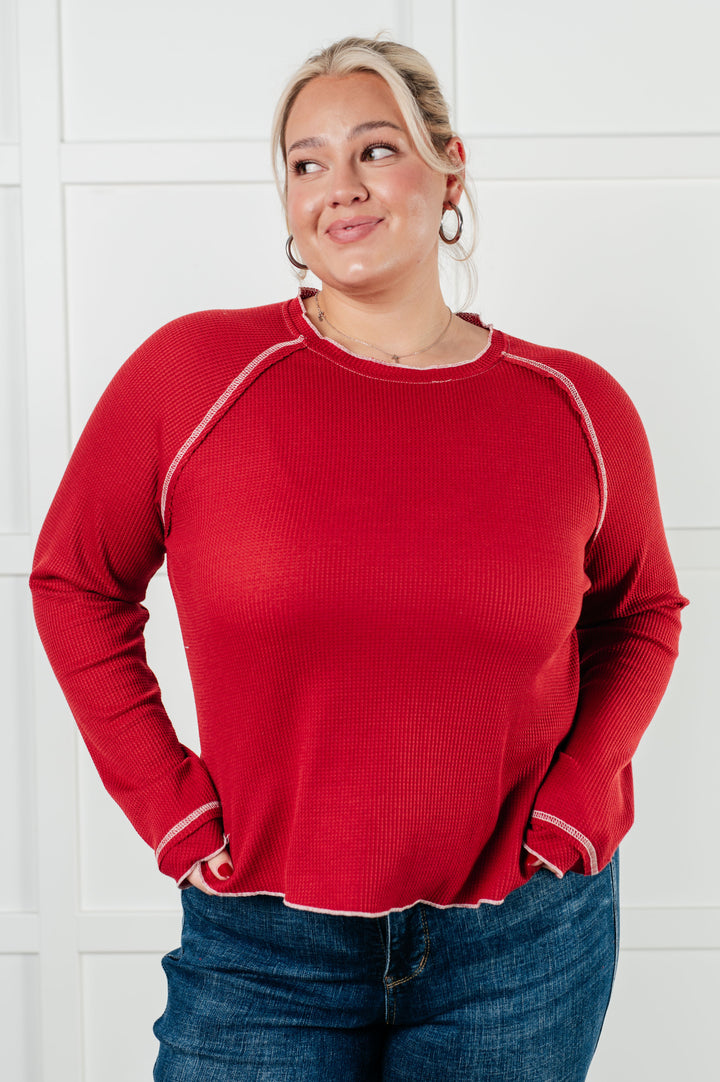 Clever Expression Long Sleeve Top-110 Long Sleeve Tops-Inspired by Justeen-Women's Clothing Boutique