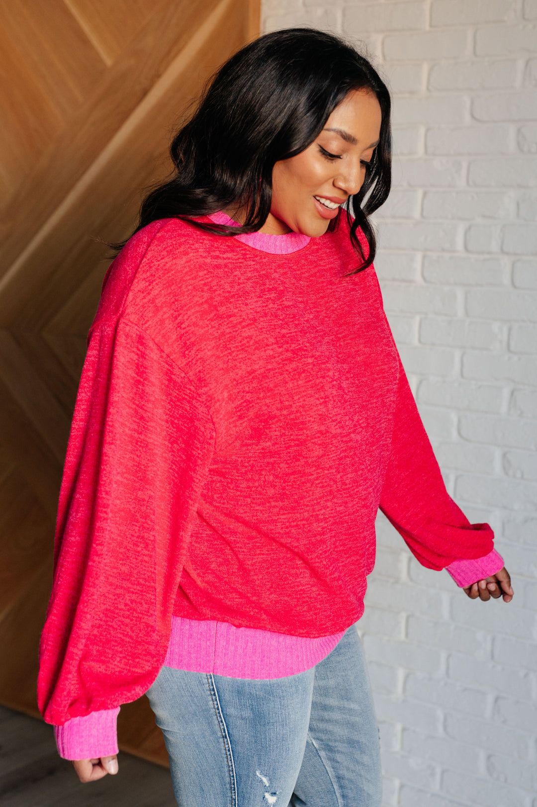 Cold, Cold Go Away Oversized Pullover-Sweaters/Sweatshirts-Inspired by Justeen-Women's Clothing Boutique