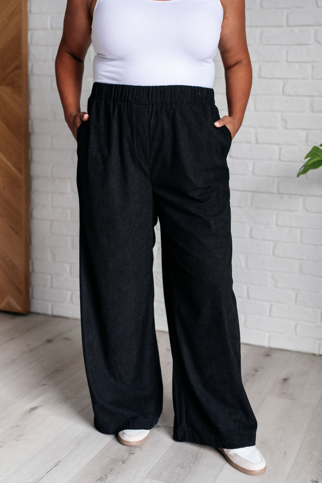 Come Rain or Shine Wide Leg Pants-Pants-Inspired by Justeen-Women's Clothing Boutique