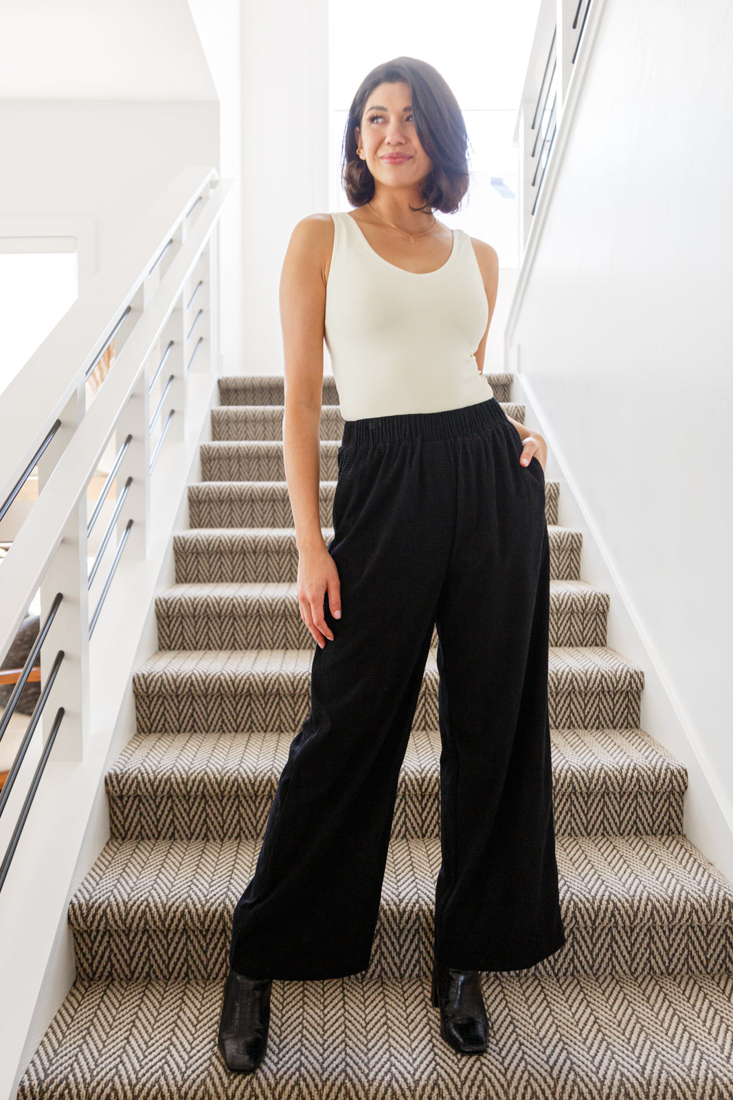 Come Rain or Shine Wide Leg Pants-Pants-Inspired by Justeen-Women's Clothing Boutique