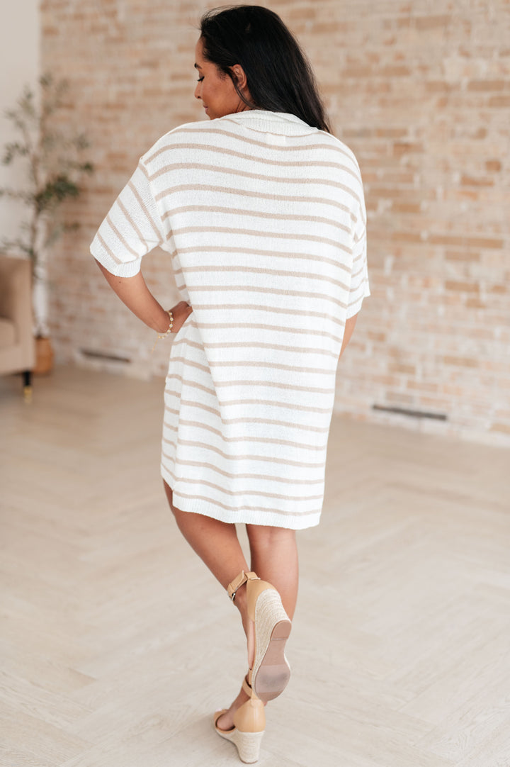 Easy Street Striped Dress-Dresses-Inspired by Justeen-Women's Clothing Boutique