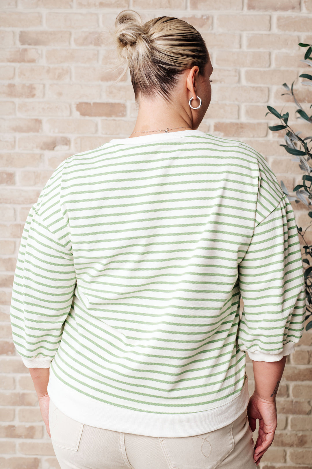 Enrichment Time Striped Top-Short Sleeve Tops-Inspired by Justeen-Women's Clothing Boutique