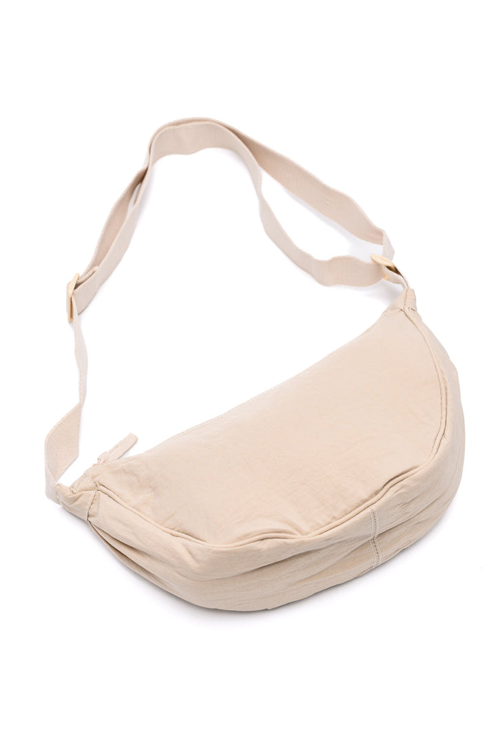 Essentially Everything Round Mini Crossbody Bag in Off White-200 Purses/Bags-Inspired by Justeen-Women's Clothing Boutique