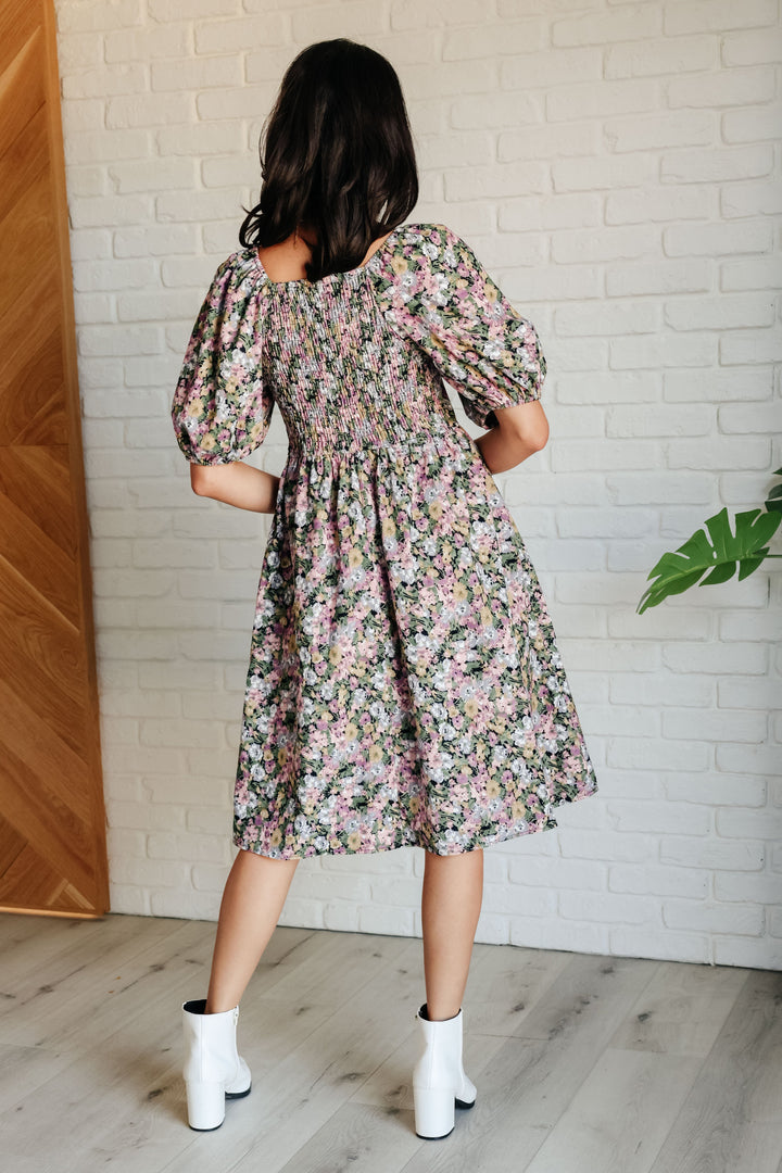 Excellence Without Effort Floral Dress-Dresses-Inspired by Justeen-Women's Clothing Boutique