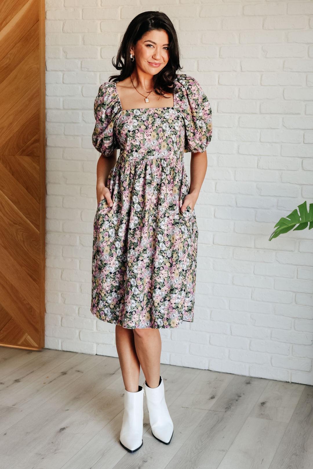 Excellence Without Effort Floral Dress-Dresses-Inspired by Justeen-Women's Clothing Boutique