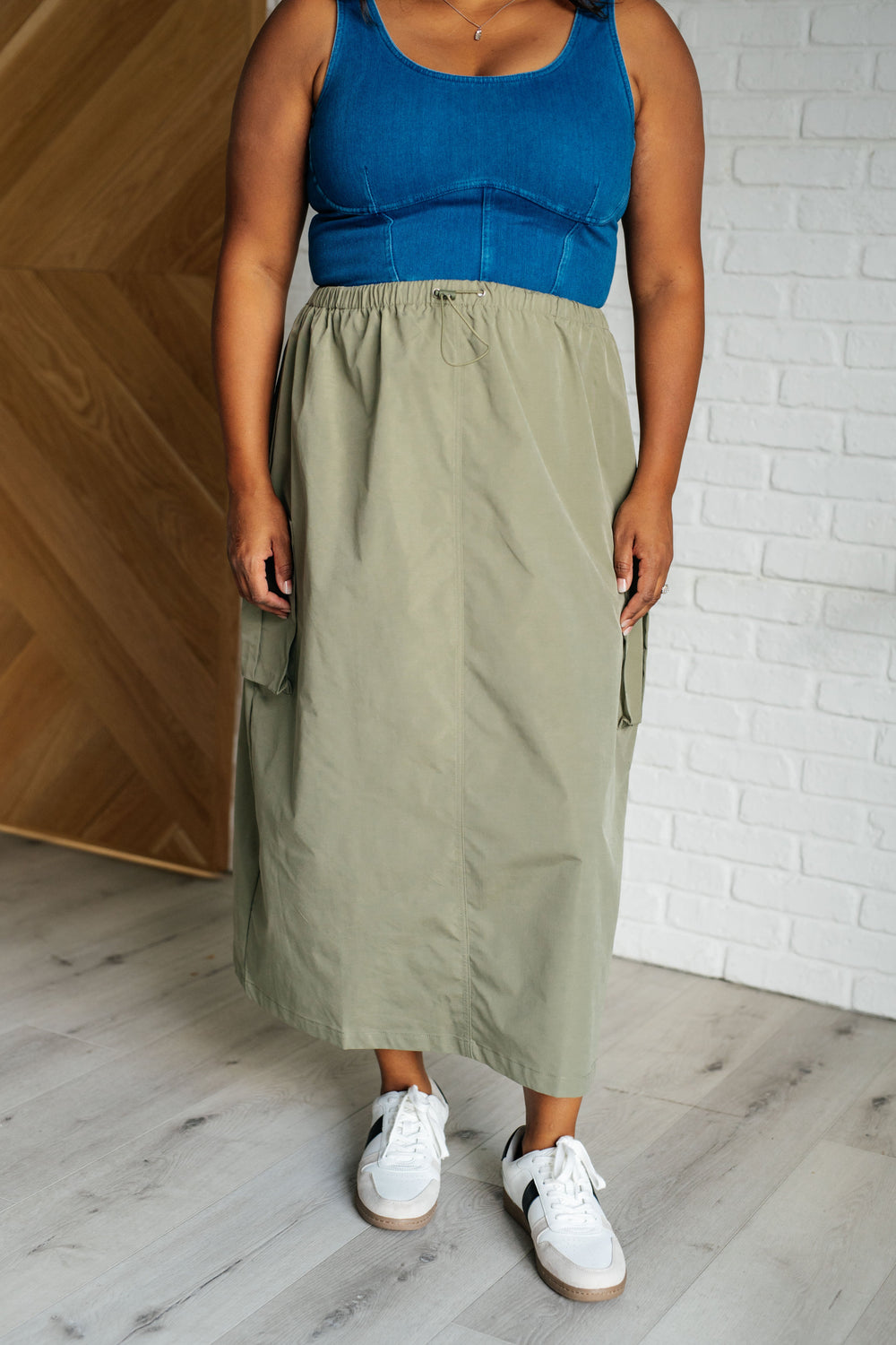 Explain It Away Cargo Skirt-Skirts-Inspired by Justeen-Women's Clothing Boutique