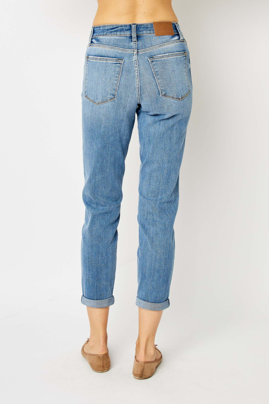 Millie Mid Rise Slim Fit Denim, Judy Blue-Denim-Inspired by Justeen-Women's Clothing Boutique in Chicago, Illinois