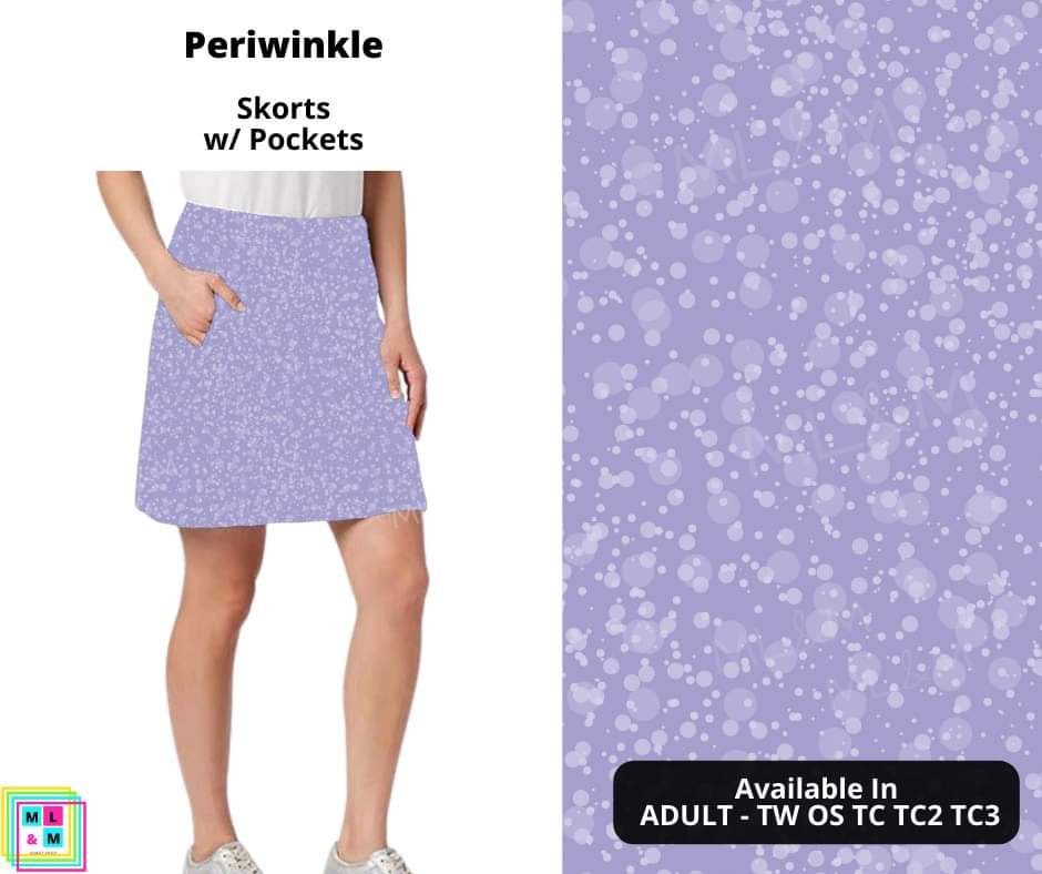 Periwinkle Skort-Leggings-Inspired by Justeen-Women's Clothing Boutique in Chicago, Illinois