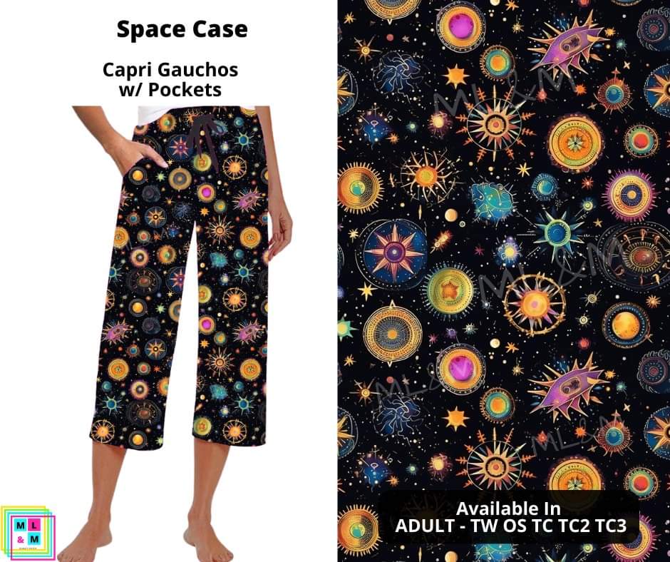 Space Case Capri Gauchos-Leggings-Inspired by Justeen-Women's Clothing Boutique in Chicago, Illinois