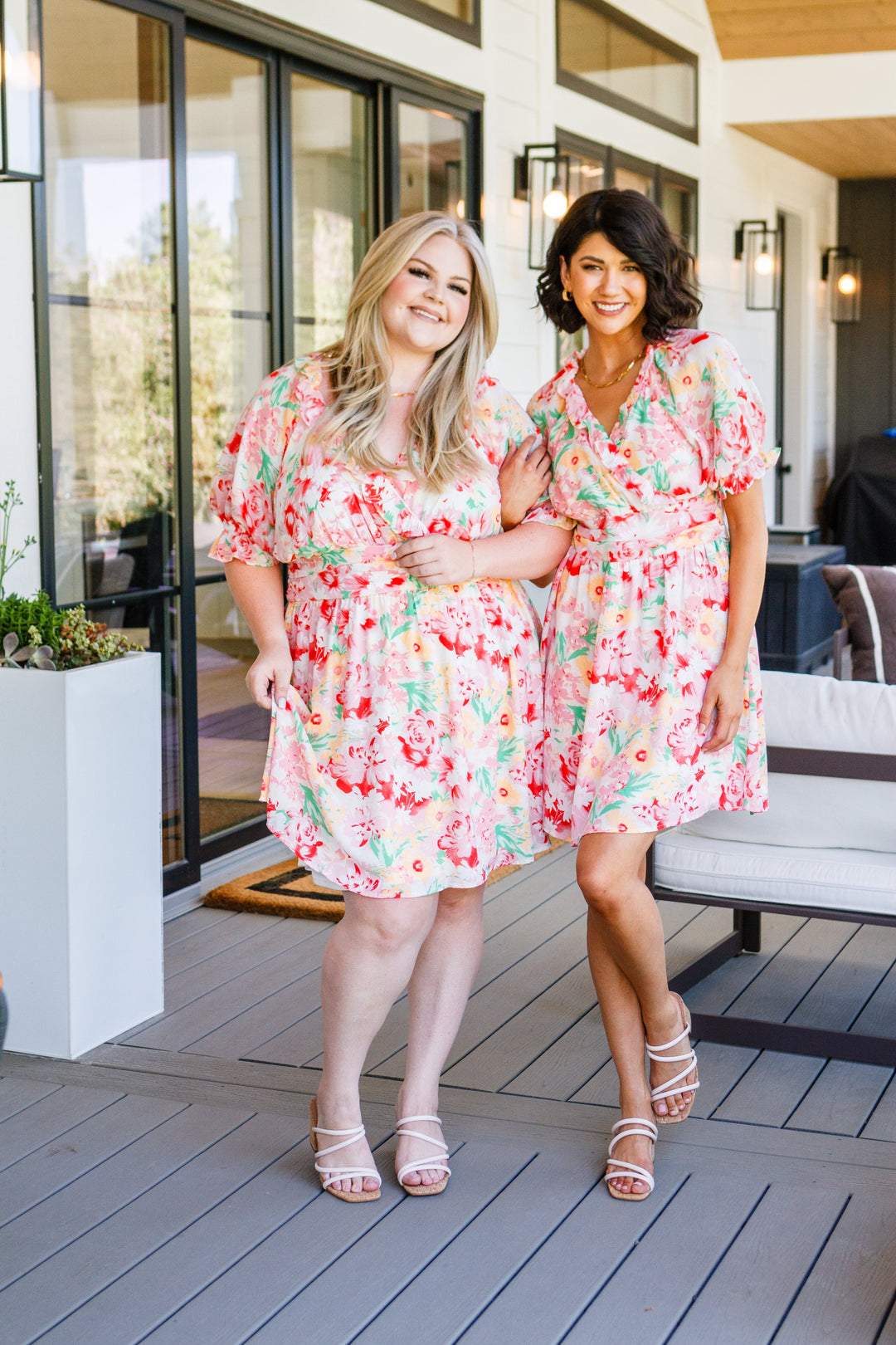 Fancy Free Floral Dress-Dresses-Inspired by Justeen-Women's Clothing Boutique