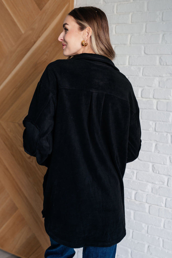 Fantastic in Fleece Jacket in Black-Outerwear-Inspired by Justeen-Women's Clothing Boutique