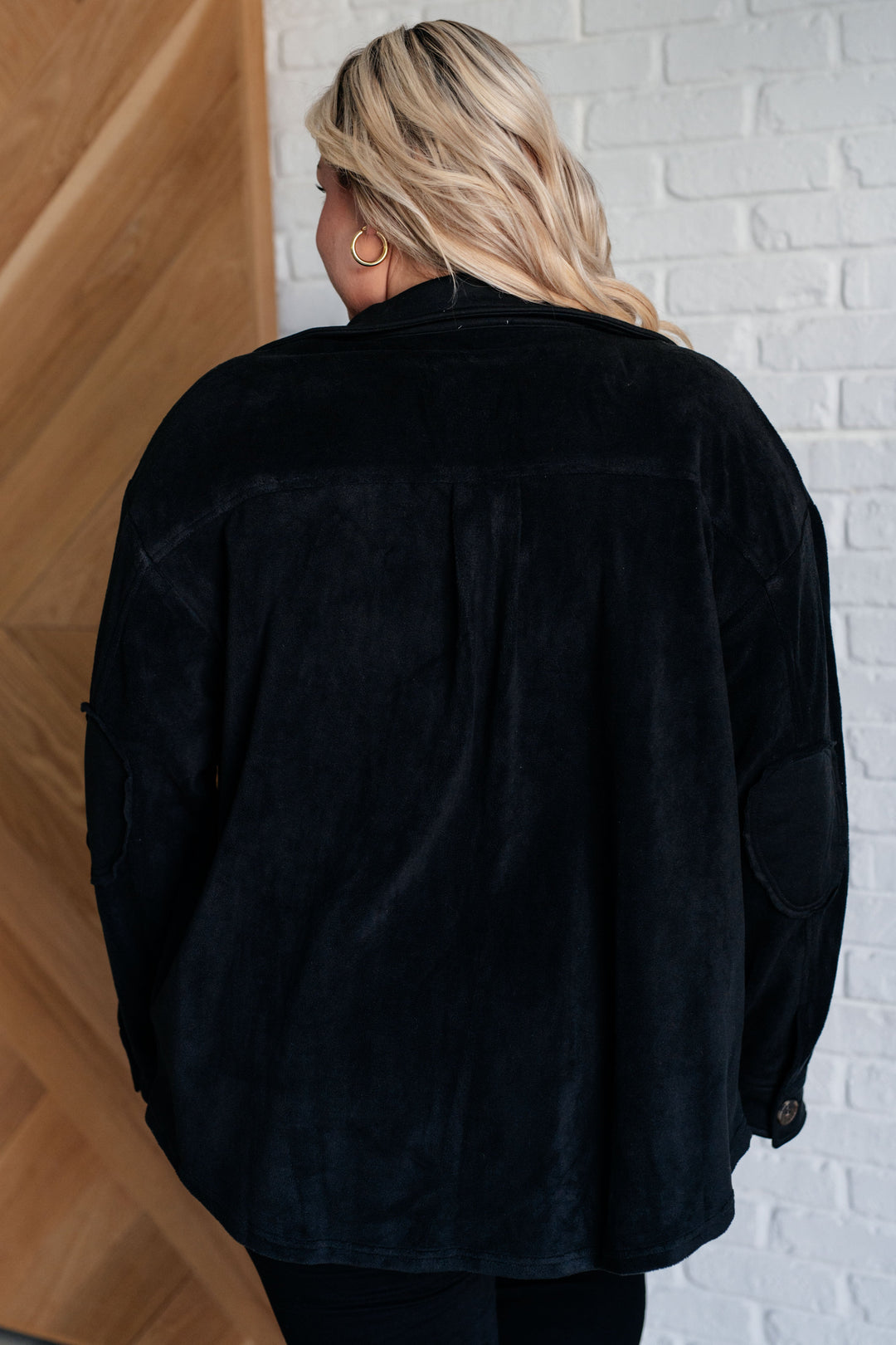 Fantastic in Fleece Jacket in Black-Outerwear-Inspired by Justeen-Women's Clothing Boutique